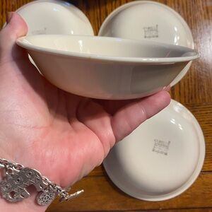 Corelle by Corning sandstone fruit dessert sauce bowls 4 piece discontinued